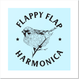 Flappy Flap Harmonica Posters and Art